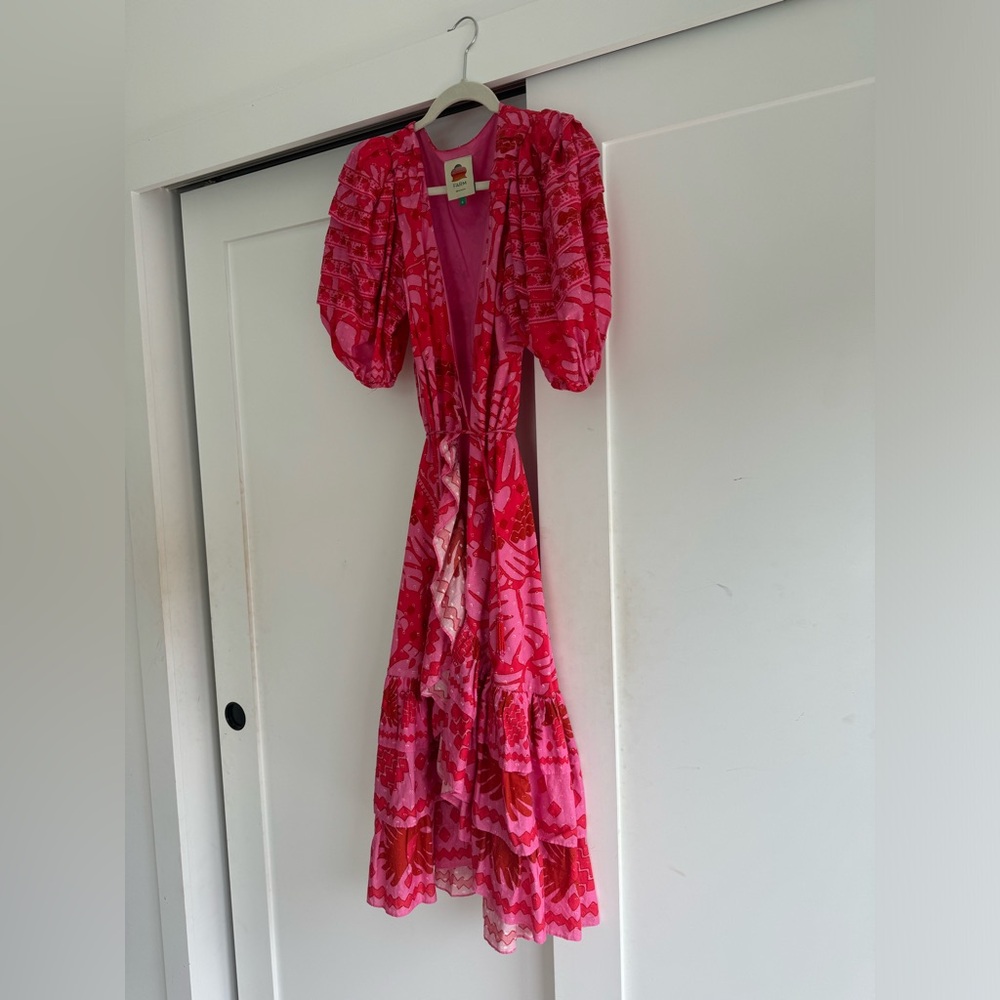 Farm Rio wrap dress - Picture 2 of 6